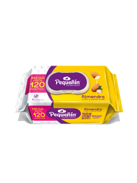 PANOS HUM.PEQUENIN ALMENDRA 120 UNDS              
