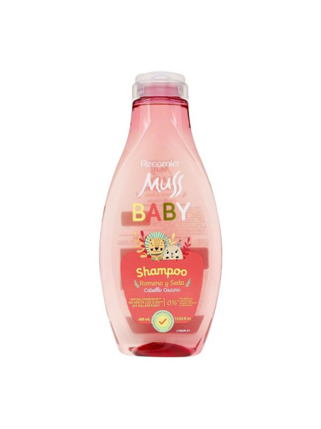 CHA.MUSS BABY ROMERO Y SEDA 400 ML