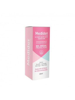 MEDIDER DESODORANTE ROSADO 60ML