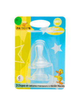 CHUPO PATICOS RN SILICONA 2 UDS