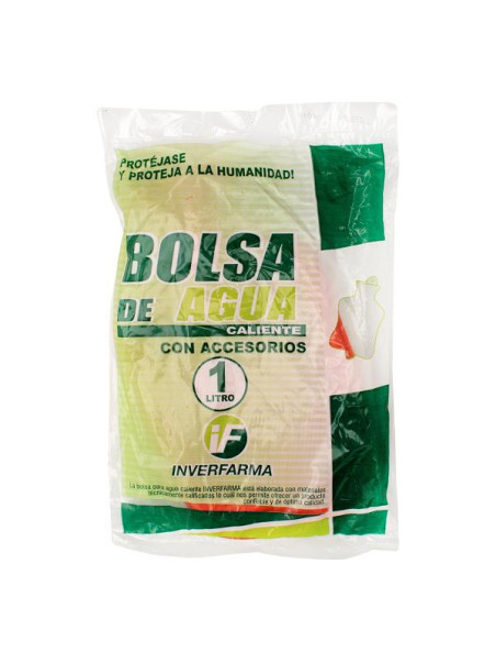 BOLSA AGUA CALIENTE 1LITRO C/ACCES INV..