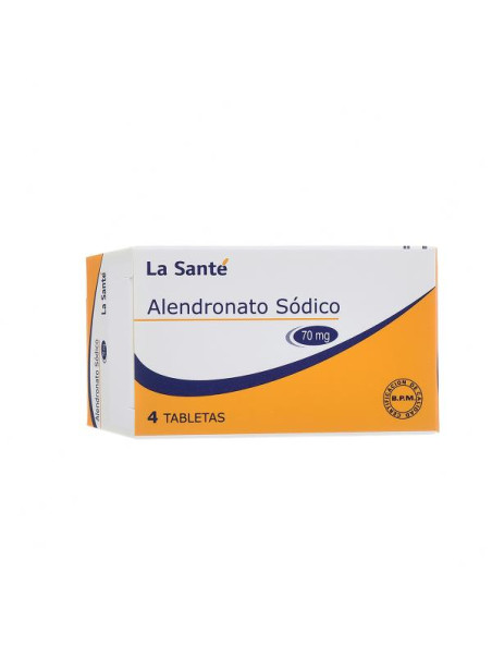 ALENDRONATO 70 MG 4 TABLETAS LS