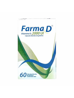 FARMA D VITAMINA D3 2000UI 60 TBS