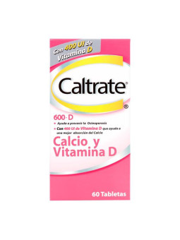 CALTRATE D 600 MG 400UI 60 TBS