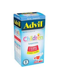 ADVIL CHILDREN SUSP 60 ML (IBUPROFENO)