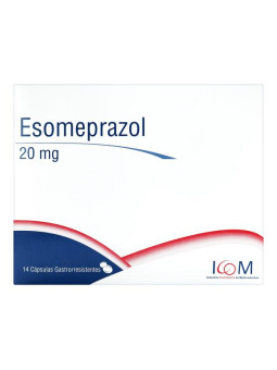 ESOMEPRAZOL 20 MG 14 CAPSULAS ICOM