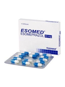 ESOMED 40 MG 14 CAPSULAS
