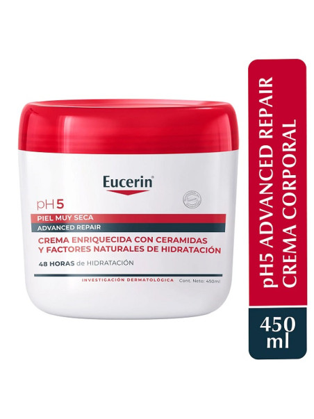 EUCERIN PH5 ADVANCED REPAIR CREMA 450ML