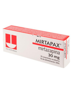 MIRTAPAX 30 MG 30 COMPRIMIDOS (A)