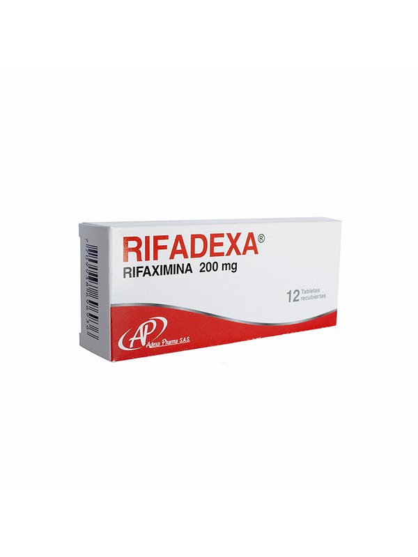RIFADEXA 200 MG CAJA X 12 TBL (RIFAXIMINA)