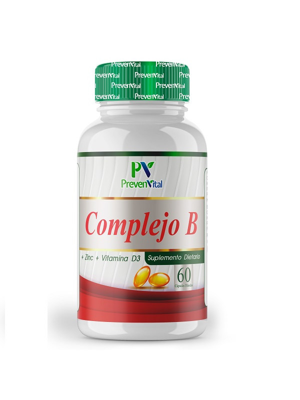 COMPLEJO B (ZINC/VITA D3) FRAS X 60CAP PREVENVITAL