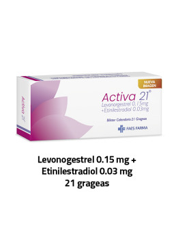 ACTIVA 21 21 GRAG (LEVONOGES 0.15/ETINILEST 0.0