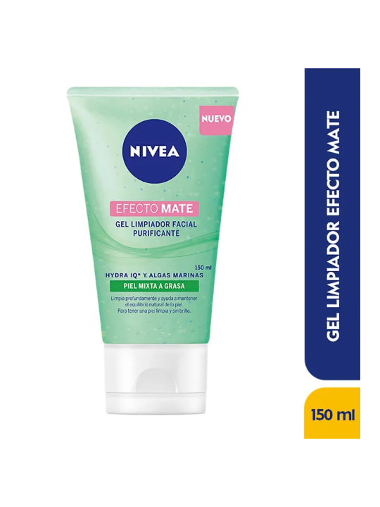 GEL LIMP.FACIAL NIVEA EFECTO MATE 150 ML          