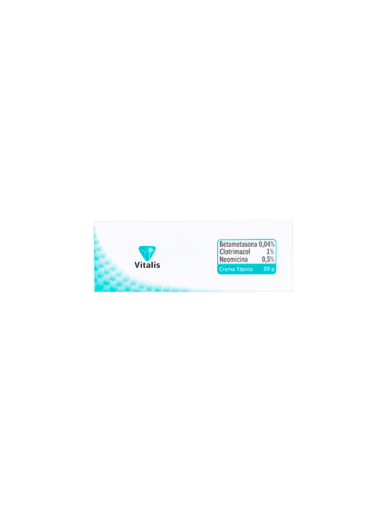 BETAMETASONA CLOTRIM. NEOMICINA 20GR VIT