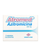 ATROMED 500 MG CX3 TAB (AZITROMICINA)(B)