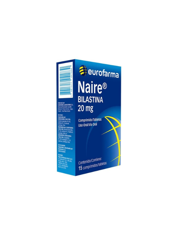 NAIRE 20 MG 15 TAB(P)14595                        