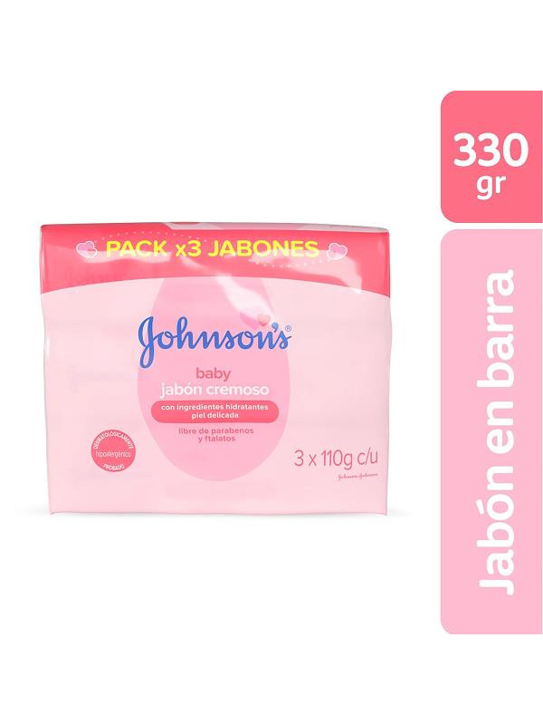 3 JAB. JOHNSON BABY HUMEC.110 GR PACK