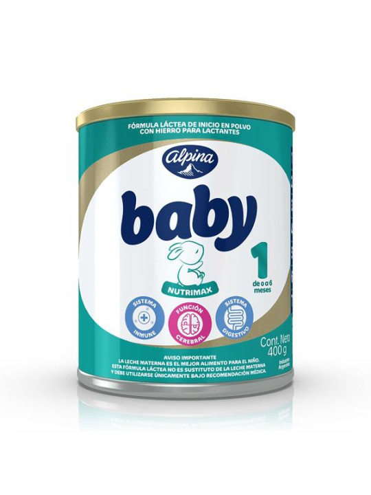 ALPINA BABY NUTRIMAX  ET.1  400 G                 
