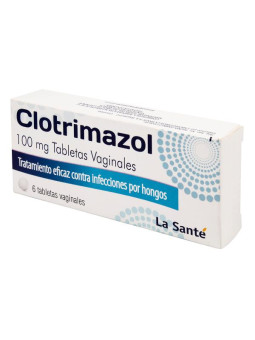 CLOTRIMAZOL 100 MG 6 TBS VAGINALES LS