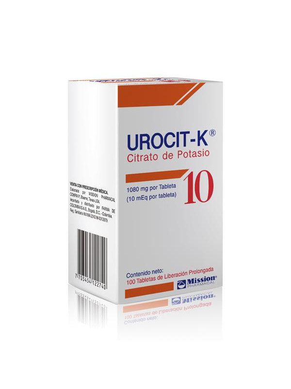 UROCIT K 10 MEQ FRASCO 100 TBS (A)