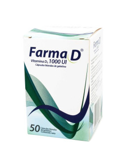 FARMA D VITAMINA D 1000X 50 CAPSULAS