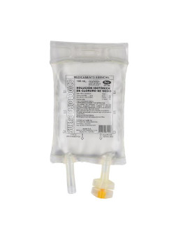 SUERO FISIOLOGICO QUIBI BOLSA 100 ML