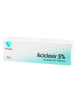 ACICLOVIR 5% UNGUENTO 15 GR VT