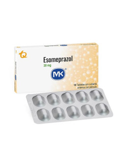 ESOMEPRAZOL 20 MG 10 TABLETAS MK