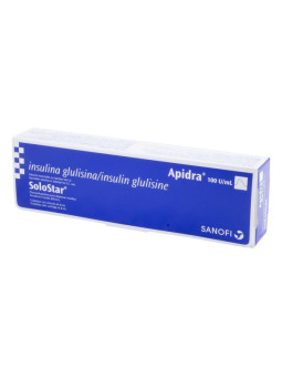 APIDRA SOLOSTAR 1CAR.3 ML(R)(P)20752(SC)LAPICERO.