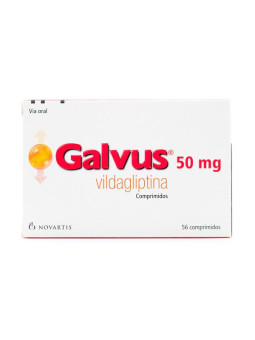 GALVUS 50 MG 56 COMPRIMIDOS(A) (VIDAGLIPTINA)