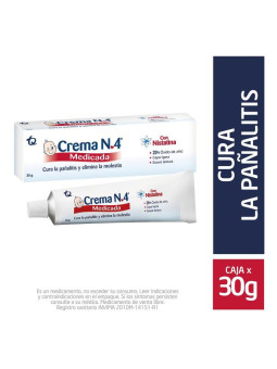 CREMA N  4 MEDICADA 30 GR