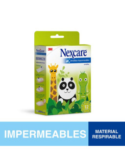 CURAS NEXCARE NINOS ANIMALES 20 UND               