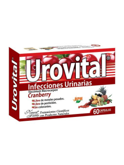 UROVITAL CRAMBERRY BLISTER 60 CAPSULAS