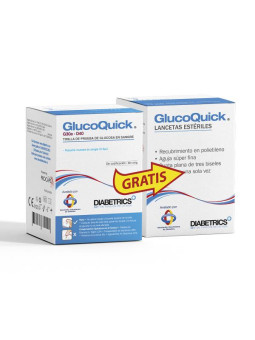 TIRAS REAC.GLUCOQUICK 50 GTS LANCETAS 50          