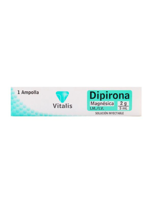 DIPIRONA MAGNES 2G/5ML 1 AMPOLLA VT