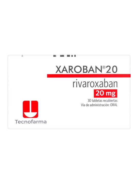 XAROBAN 20 MG 30 TABS (M)206310                   