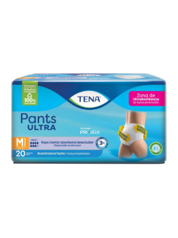 PAN.TENA PANTS ULTRA MED.PLUS CARE 20UDS