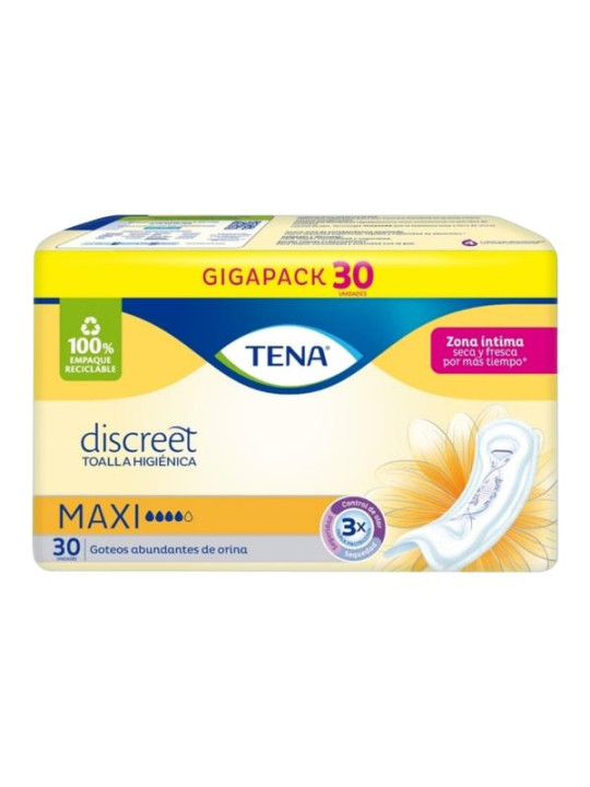 TOA.TENA MUJER MAXI 30 UDS