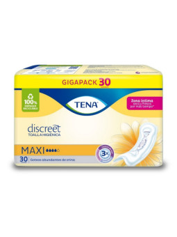 TOA.TENA MUJER MAXI 30 UDS