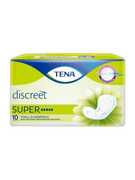 TOA.TENA MUJER SUPER 10 UDS