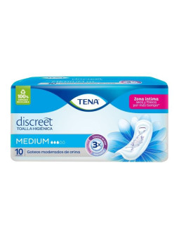 TOA.TENA MUJER MEDIUM 10 UDS R4750