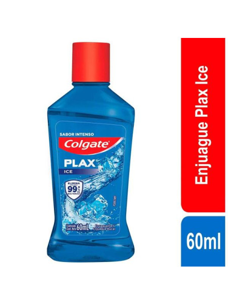 ENJUAGUE COLGATE PLAX ICE 60 ML