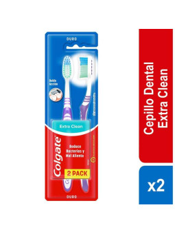 2 CEP.COLGATE EXTRA CLEAN DURO P.ESP.
