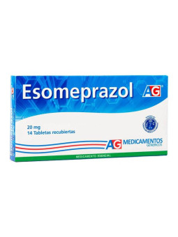 ESOMEPRAZOL 20 MG 14 TABLETAS AG.