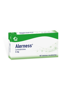 ALERNESS LEVOCETIRIZINA 5 MG 10 TBS