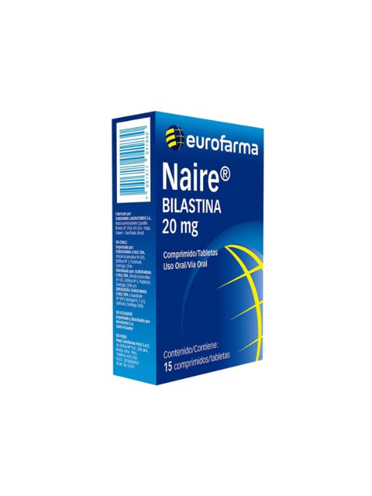 NAIRE 20 MG 15 TAB(P)14595                        