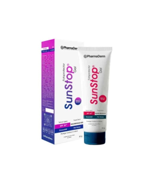 SUNSTOP GEL SPF50 TUBO COLAPSIBLE 80 GR