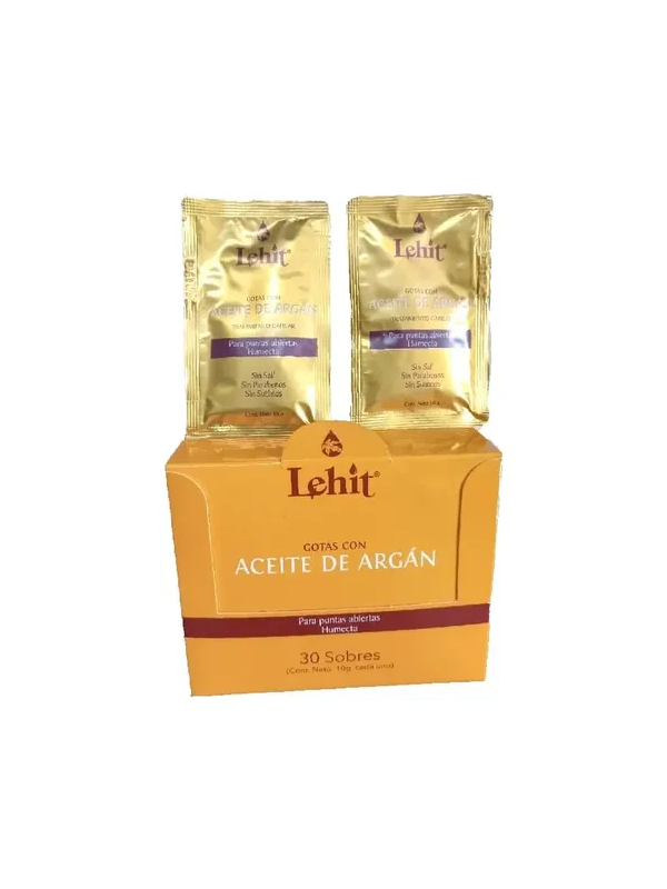 ACEITE ARGAN 15ML CAJA X  24 SOBRES