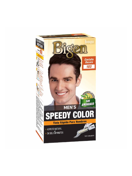 BIGEN MENS SPEEDY 103 CASTANO OSCURO