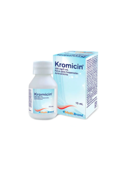 KROMICIN 200 MG/5ML POLVO SUSP. 15 ML             